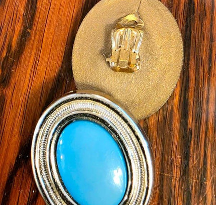 Deadstock Brand New Vintage 80s Clip - on Earrings - Yatva