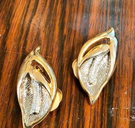 Deadstock Brand New Vintage 80s Clip - on Earrings - Yatva