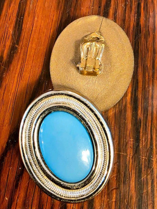 Deadstock Brand New Vintage 80s Clip - on Earrings - Yatva