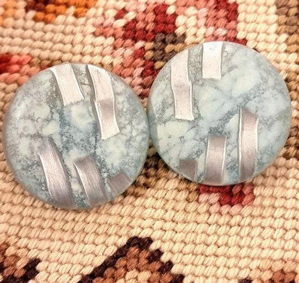 Deadstock Brand New Vintage 80s Clip - on Earrings - Yatva