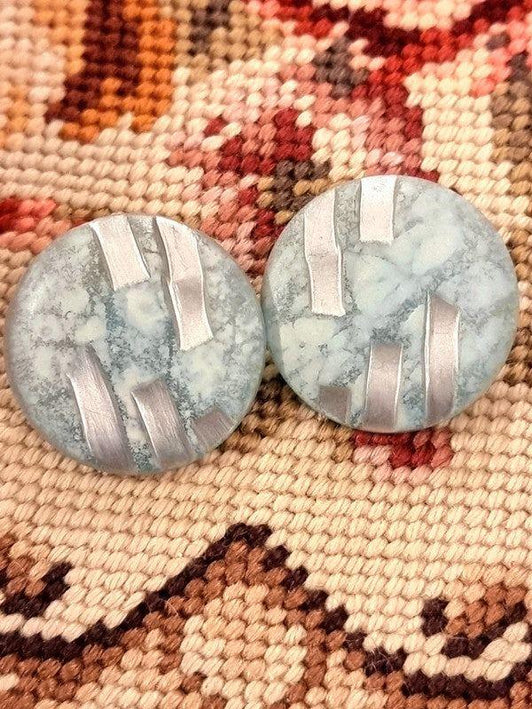 Deadstock Brand New Vintage 80s Clip - on Earrings - Yatva