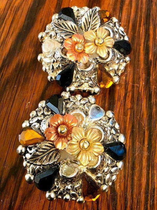 Deadstock Brand New Vintage 80s Clip - on Earrings - Yatva