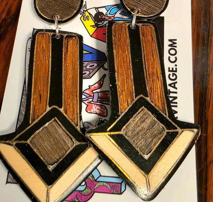 Deadstock Brand New Vintage 80s Pierced Earrings - Yatva