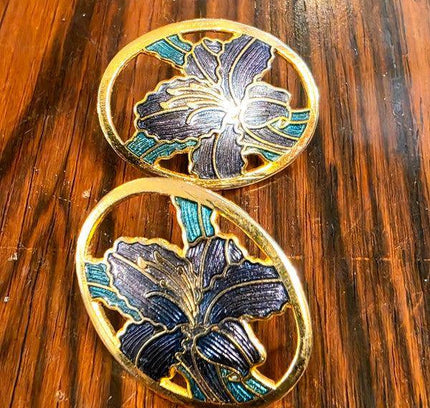 Deadstock Brand New Vintage 80s Pierced Earrings - Yatva