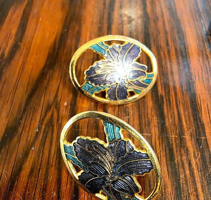 Deadstock Brand New Vintage 80s Pierced Earrings - Yatva