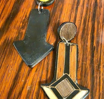 Deadstock Brand New Vintage 80s Pierced Earrings - Yatva