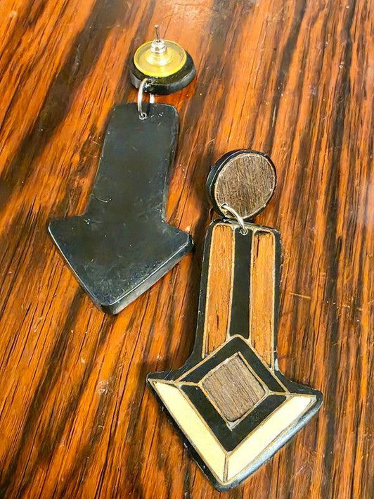 Deadstock Brand New Vintage 80s Pierced Earrings - Yatva