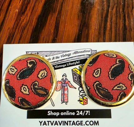 Deadstock Brand New Vintage 80s Pierced Earrings - Yatva