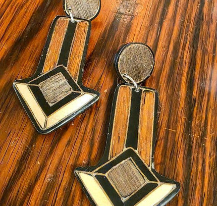 Deadstock Brand New Vintage 80s Pierced Earrings - Yatva