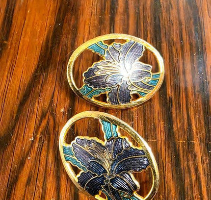 Deadstock Brand New Vintage 80s Pierced Earrings - Yatva