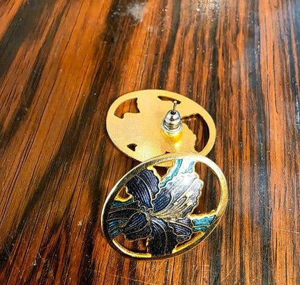 Deadstock Brand New Vintage 80s Pierced Earrings - Yatva