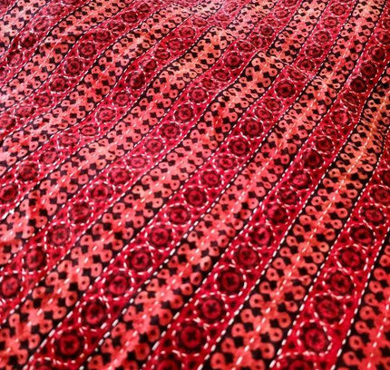 Deadstock Brand New Vintage Indian Kantha Blanket / Throw - Yatva