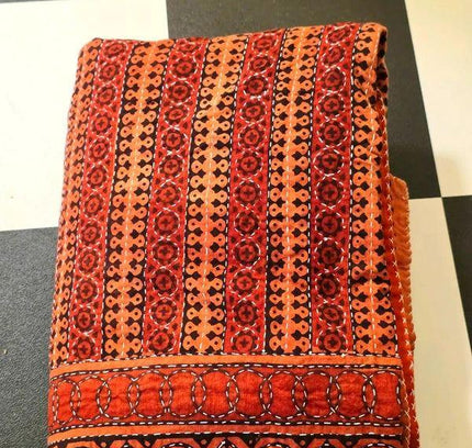 Deadstock Brand New Vintage Indian Kantha Blanket / Throw - Yatva