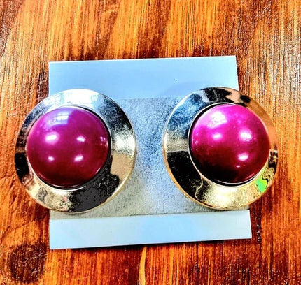 Deadstock Brand New West Germany Vintage 80's Clip on Earrings - Yatva