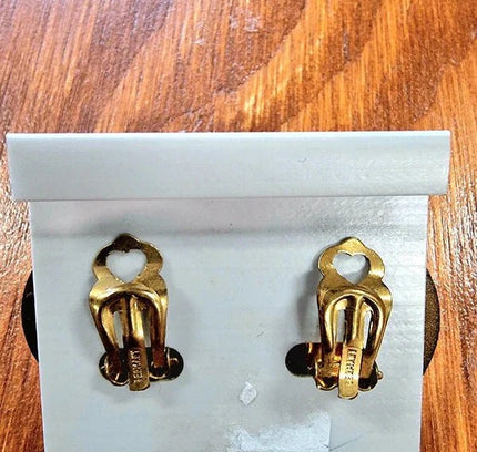 Deadstock Brand New West Germany Vintage 80's Clip on Earrings - Yatva