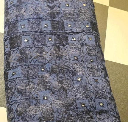 Deadstock Vintage Brand New Art of India Embroidery Blanket / Bedspread - Yatva