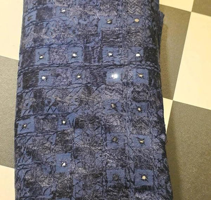 Deadstock Vintage Brand New Art of India Embroidery Blanket / Bedspread - Yatva