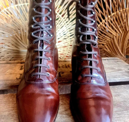Designer Vintage 80s Ankle Boots - Yatva