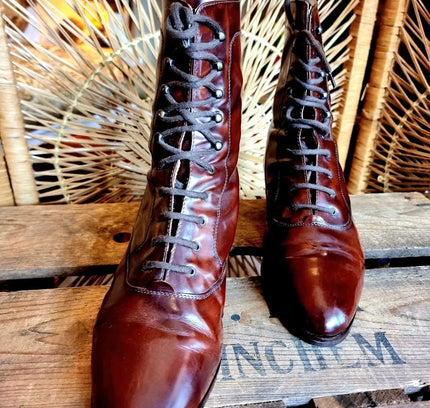 Designer Vintage 80s Ankle Boots - Yatva