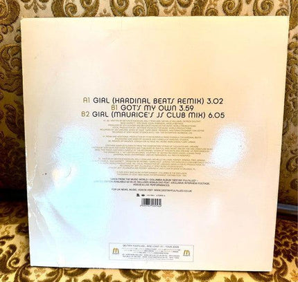 Destiny's Child – Girl Vinyl Record - Yatva