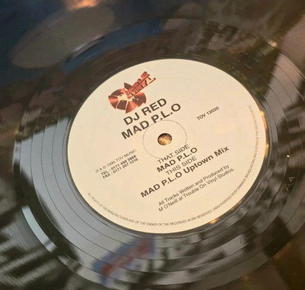 DJ Red – Mad P.L.O Vinyl Record - Yatva