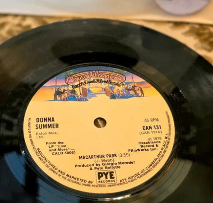 Donna Summer – MacArthur Park Vinyl Record - Yatva