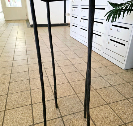 Dutch Design Homage Metal Stool - Inspired by Maarten Baas Clay Series - Yatva