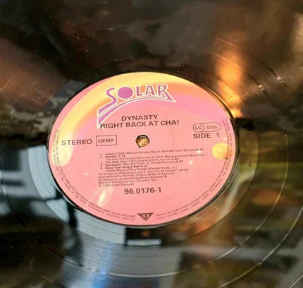 Dynasty – Right Back At Cha! Vinyl Record - Yatva