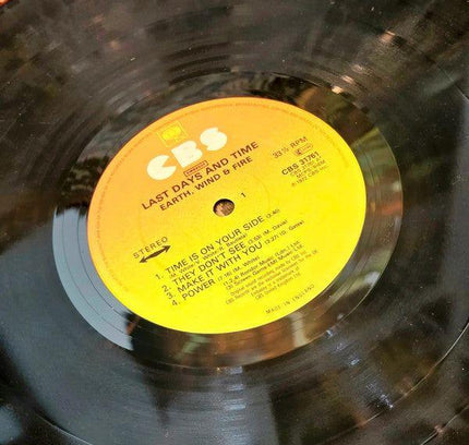 Earth, Wind & Fire – Last Days And Time Vinyl Record - Yatva
