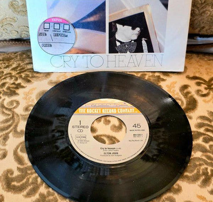 Elton John – Cry To Heaven Vinyl Record - Yatva