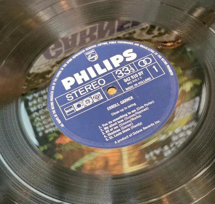 Erroll Garner – Close - up In Swing Vinyl Record - Yatva