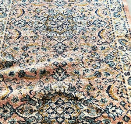 Exquisite Hand - Knotted Silk Runner – Persian Ghom Style - Yatva