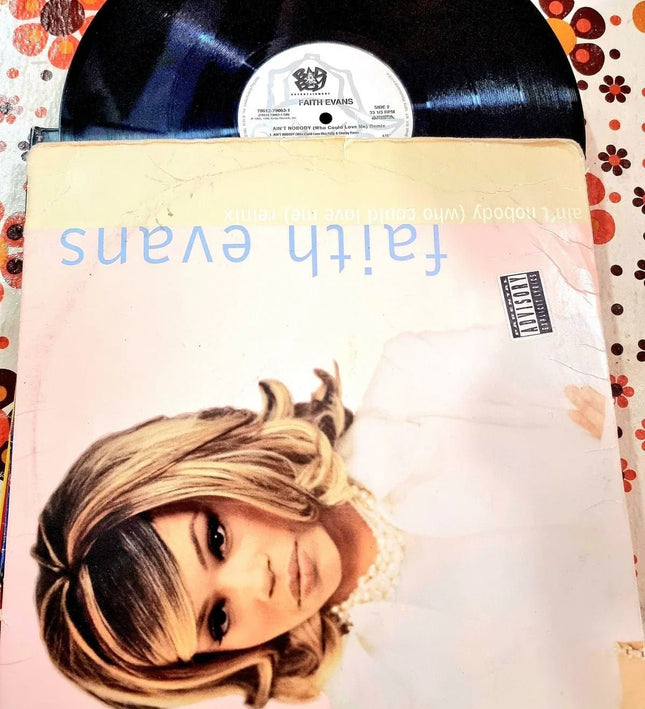 Faith Evans – Ain't Nobody (Who Could Love Me) (Remix) Vinyl - Yatva