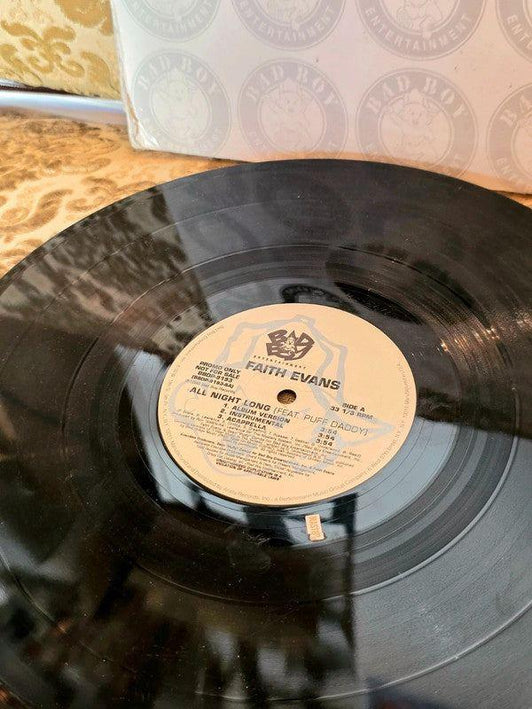 Faith Evans Feat. Puff Daddy – All Night Long Vinyl Record - Yatva