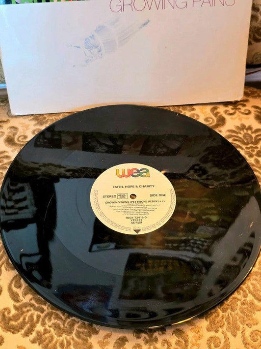 Faith, Hope & Charity – Growing Pains Vinyl Record - Yatva