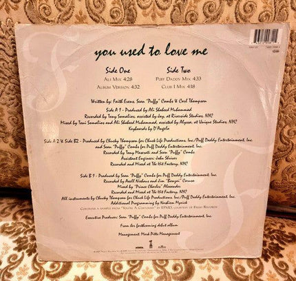 Faith – You Used To Love Me Vinyl Record - Yatva