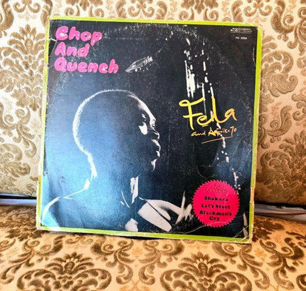 Fela And Afrika 70 – Chop And Quench Vinyl Record - Yatva
