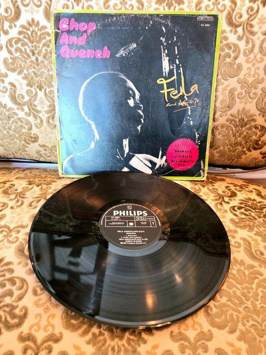 Fela And Afrika 70 – Chop And Quench Vinyl Record - Yatva