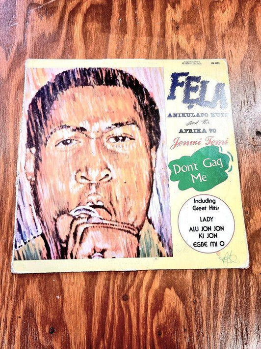 Fẹla Anikulapo Kuti And The Afrika 70 – Jenwi Temi (Don't Gag Me) Vinyl Record - Yatva