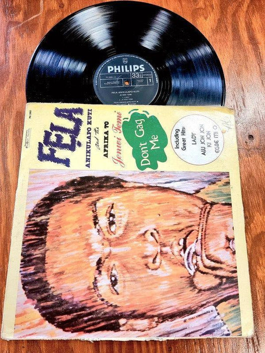 Fẹla Anikulapo Kuti And The Afrika 70 – Jenwi Temi (Don't Gag Me) Vinyl Record - Yatva