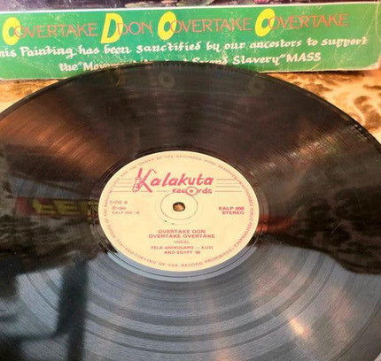 Fela Anikulapo - Kuti & Egypt '80 – Overtake Don Overtake Overtake Vinyl Record - Yatva