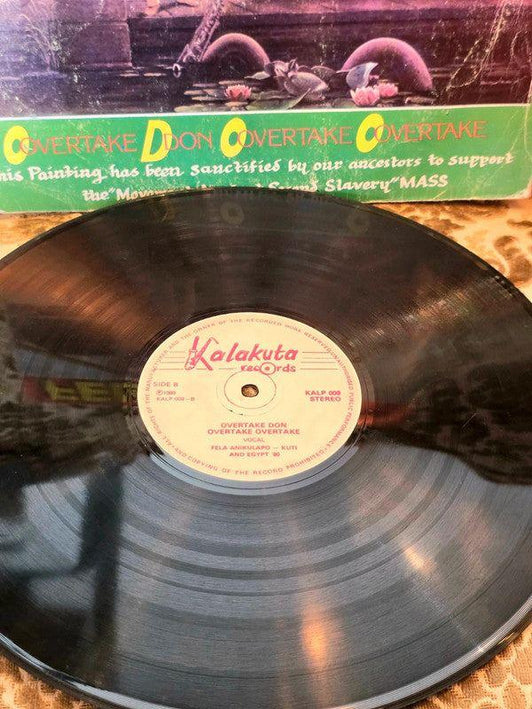 Fela Anikulapo - Kuti & Egypt '80 – Overtake Don Overtake Overtake Vinyl Record - Yatva