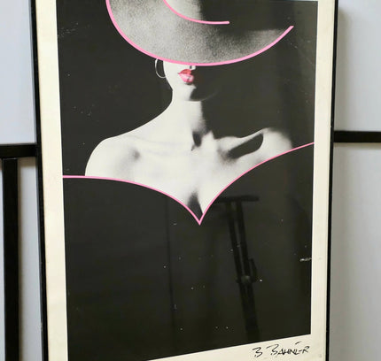 Framed Black and white realism Print - Elegance II" by artist Bertram Bahner - Yatva