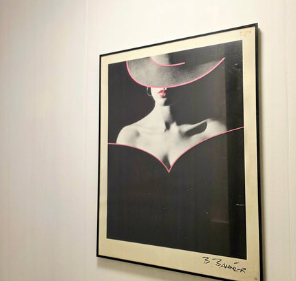 Framed Black and white realism Print -Elegance II" by artist Bertram Bahner - Yatva