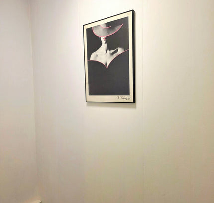 Framed Black and white realism Print -Elegance II" by artist Bertram Bahner - Yatva