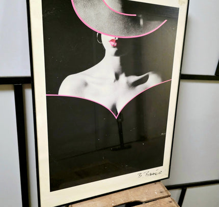 Framed Black and white realism Print - Elegance II" by artist Bertram Bahner - Yatva