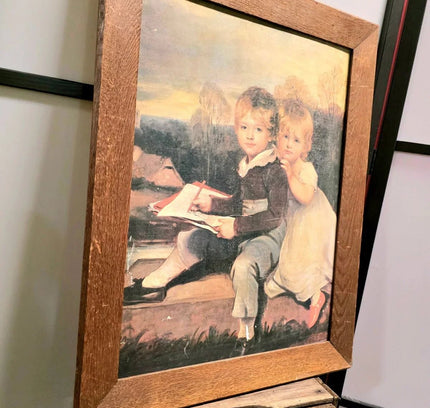 Framed Print of "The Bowden Children" by John Hoppner Picture - Yatva