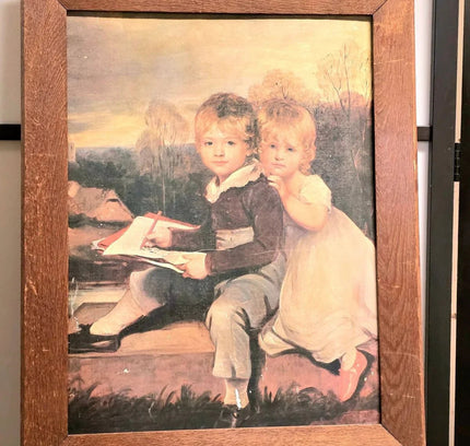 Framed Print of "The Bowden Children" by John Hoppner Picture - Yatva