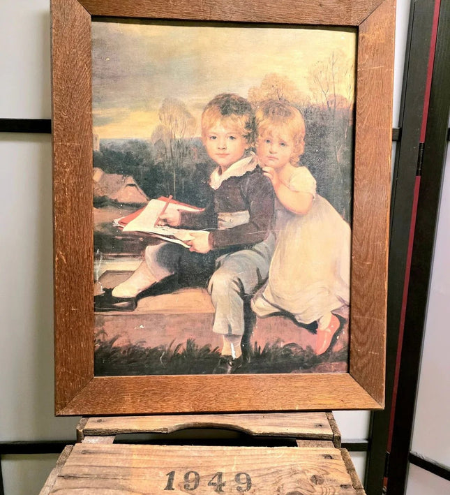 Framed Print of "The Bowden Children" by John Hoppner Picture - Yatva