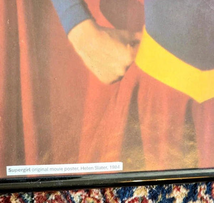 Framed Supergirl Poster Helen Slater DC Comics DCU 1984 Picture - Yatva